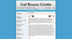 Desktop Screenshot of gul-reazee-grotto.org