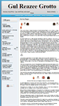 Mobile Screenshot of gul-reazee-grotto.org