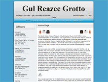 Tablet Screenshot of gul-reazee-grotto.org